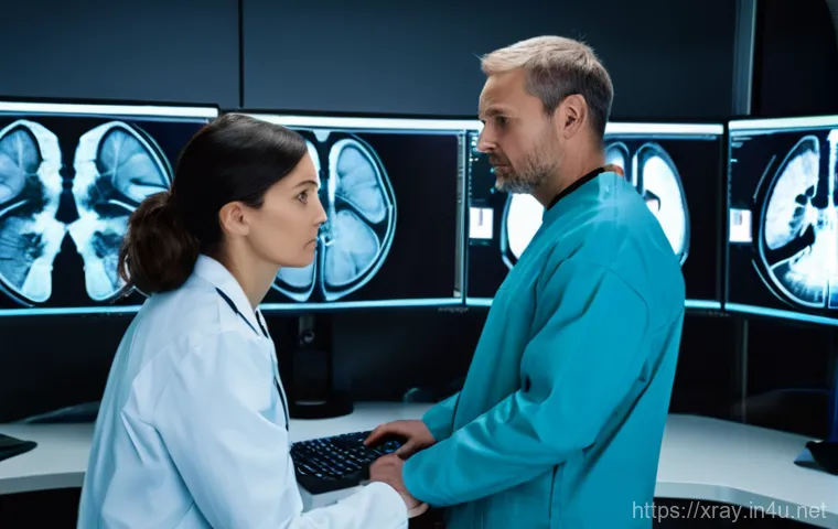 방사선사와 환자 안전 관리 - **Image Prompt 1: The Radiographer Ensuring Patient Safety During an X-ray**
"A female radiograp... 방사선사와 환자 안전 관리 - **Image Prompt 1: The Radiographer Ensuring Patient Safety During an X-ray**
"A female radiograp...